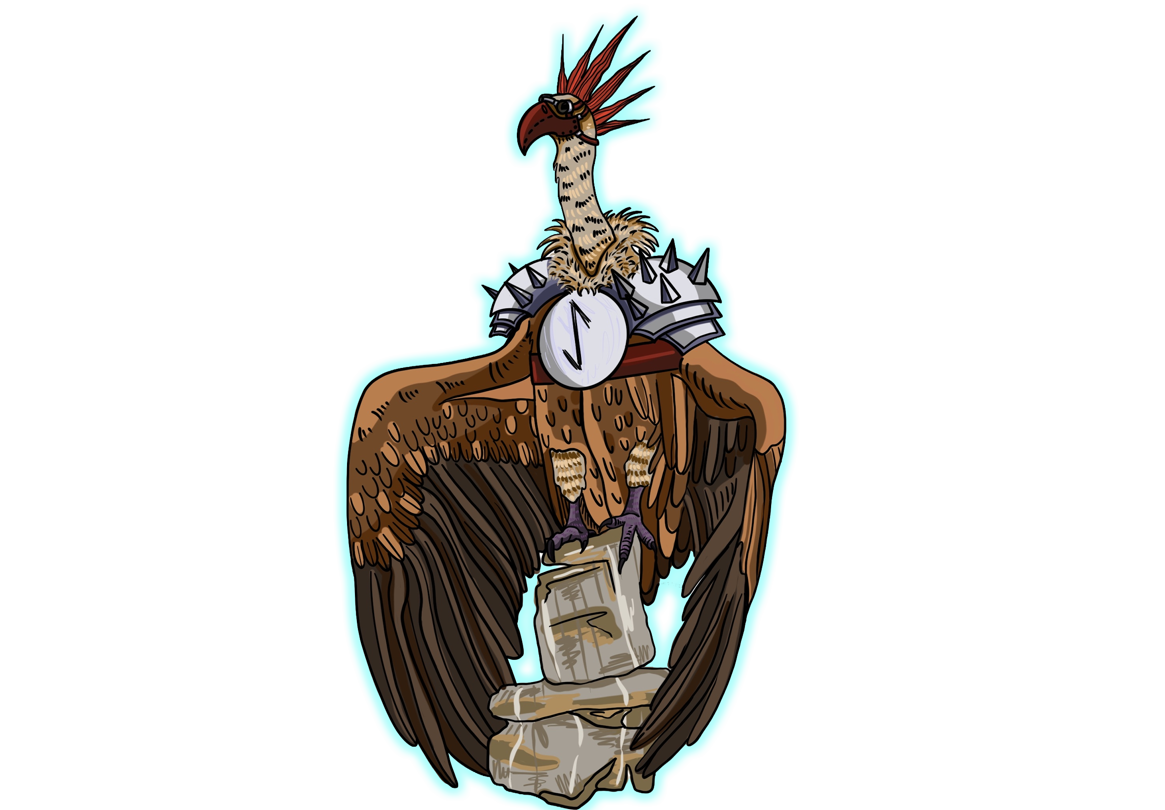 Character Art 13: Wasteland Vulture