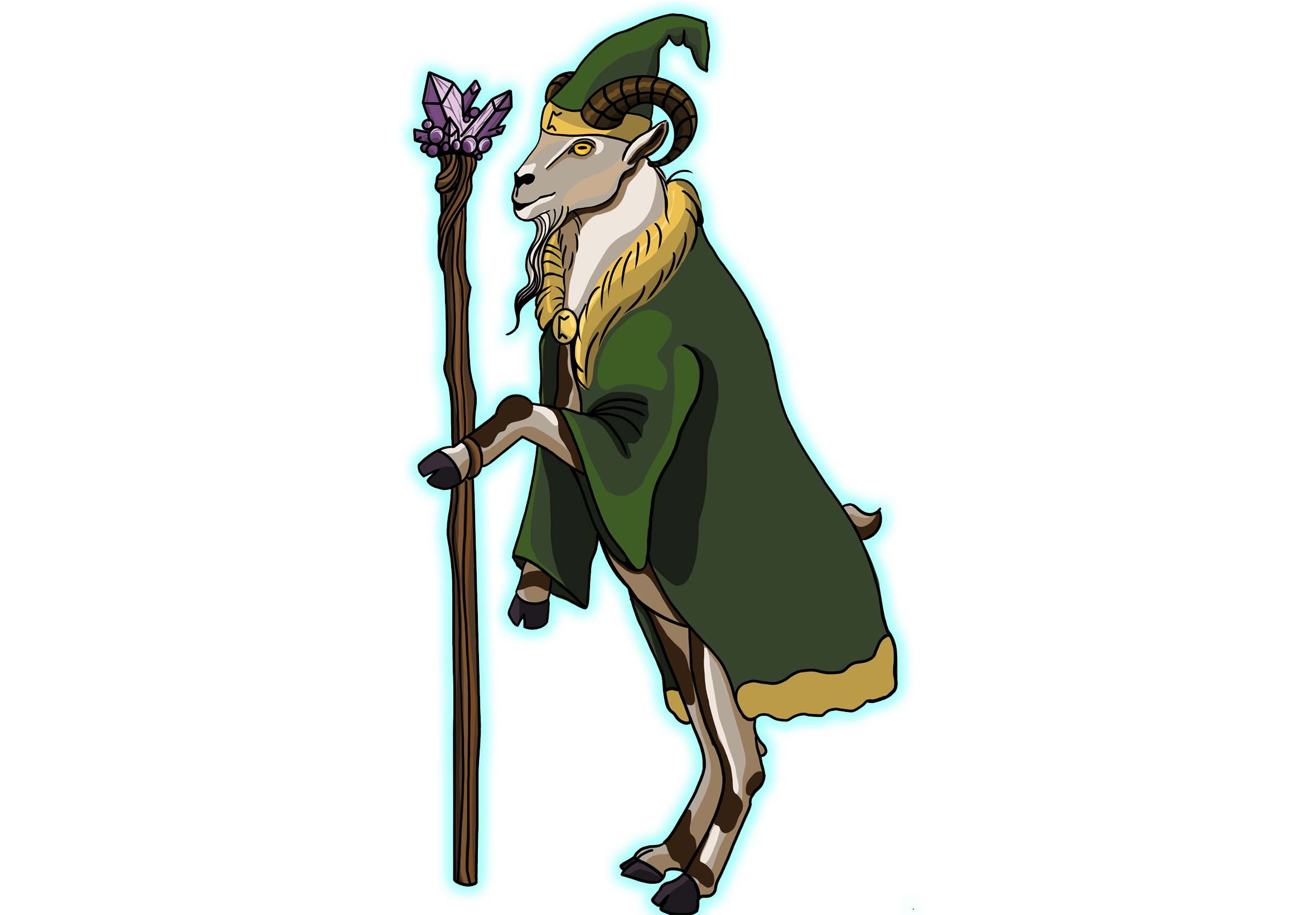 Character Art 19: Wizard Goat